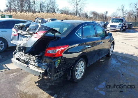 2018 Nissan Sentra Sv из США, поврежденный, VIN 3N1AB7AP5JL661601